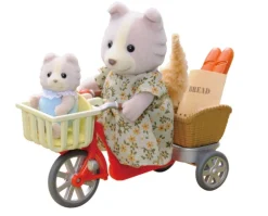 Sylvanian Families Cycling With Mother