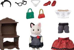 Sylvanian Families Fashion Play Set, Tuxedo Cat