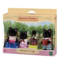 Sylvanian Families Midnight Cat Family
