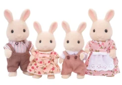 Sylvanian Families Milk Rabbit Family