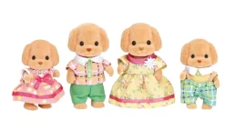 Sylvanian Families Toy Poodle Family