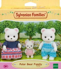 Sylvanian Family Polar Bear Family