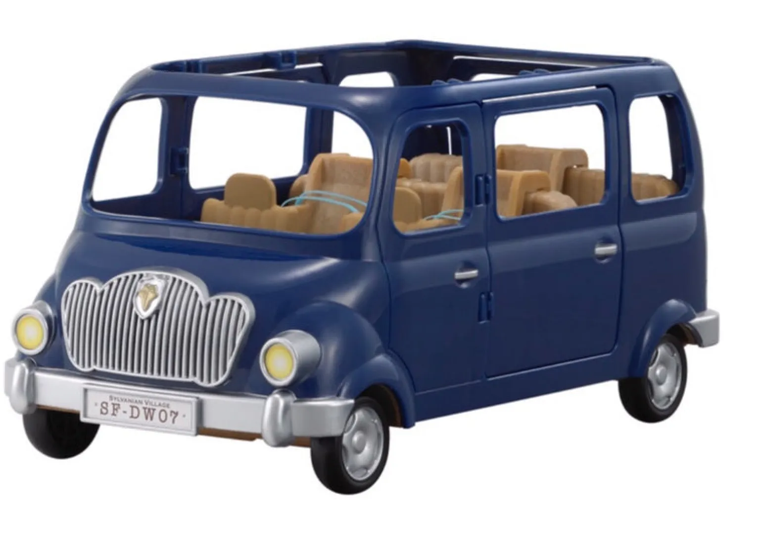 Sylvanian Vehicle Bluebell Seven Seater In Navy