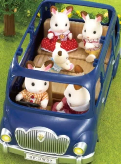 Sylvanian Vehicle Bluebell Seven Seater In Navy