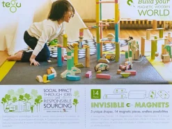 Tegu- Magnetic Wooden Blocks 14 Piece