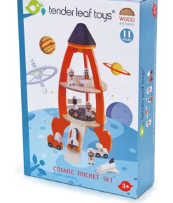 Tender Leaf - Wooden Cosmic Rocket Set