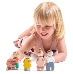 Tender Leaf - Wooden Doll Family