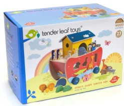 Tender Leaf - Wooden Noah's Shape Sorter Ark