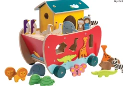 Tender Leaf - Wooden Noah's Shape Sorter Ark