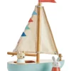 Tender Leaf Toys Wooden Sailaway Boat