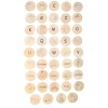The Freckled Frog Sign Language Wooden Disks