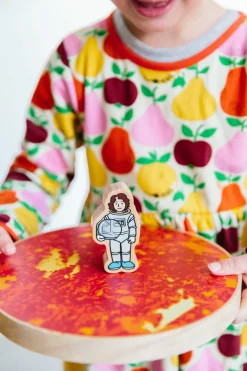 The Freckled Frog Travelling In Space