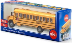 Us School Bus In Orange