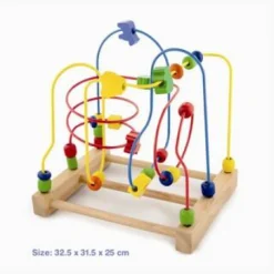 Viga - Wooden Wire Bead Maze