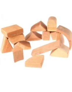 Wooden Blocks - Spiel & Holz Waldorf Natural 15 Pcs In Wood