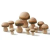 Wooden Mushrooms In Wood